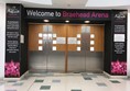 Entrance to arena