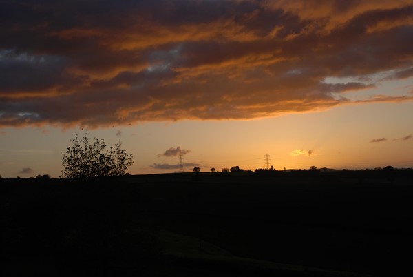 sunset from Valley View 2018