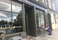 Exterior of Cafe.
