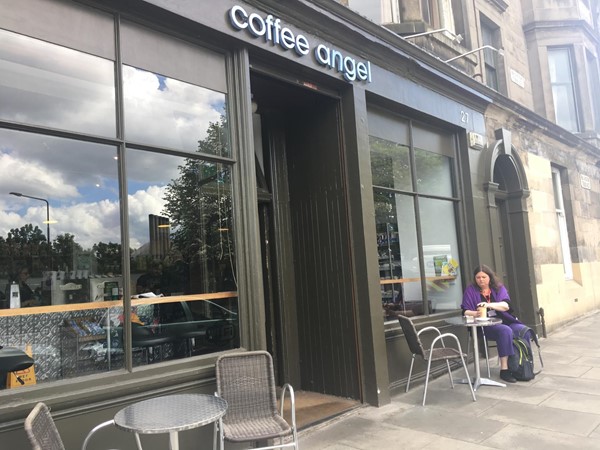 Exterior of Cafe.