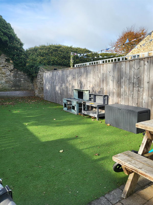 Children's play area.