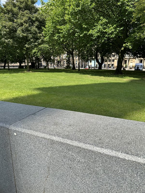 Image of concrete bench seating