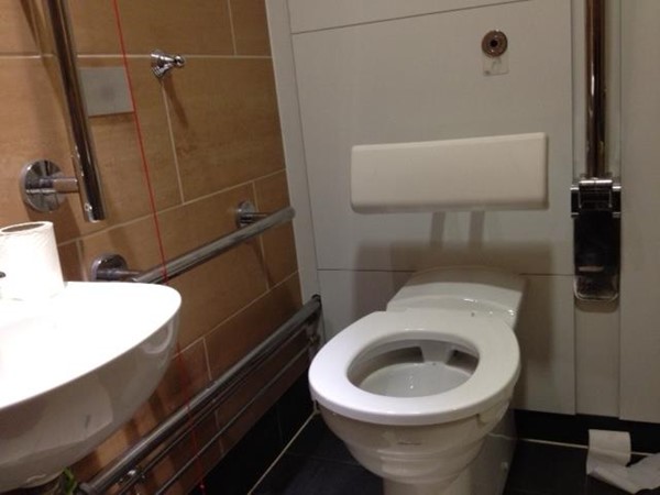 Photo of the toilet.