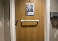 Image of accessible toilet door