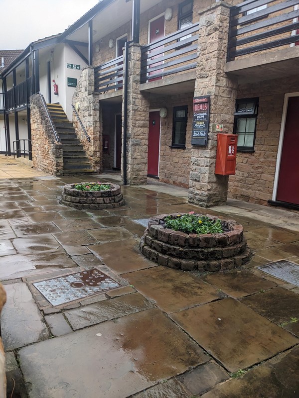 Wet paving
