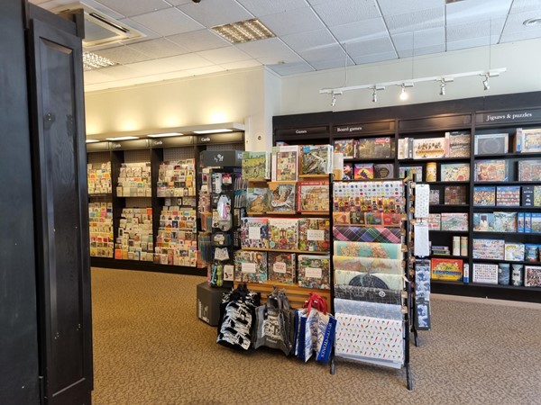 Inside the store