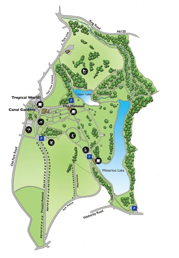 Map of the park