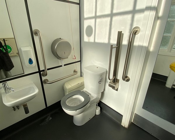 disabled toilet and baby changing
