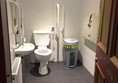 Photo of the accessible toilet.