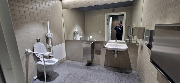 Image of an accessible toilet