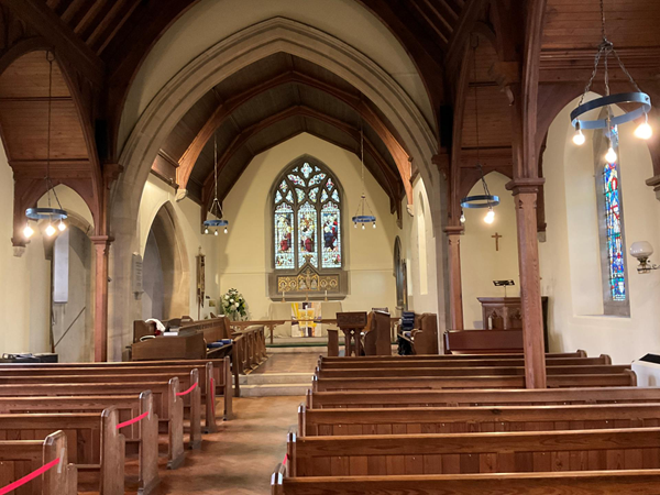 Picture of a church interior