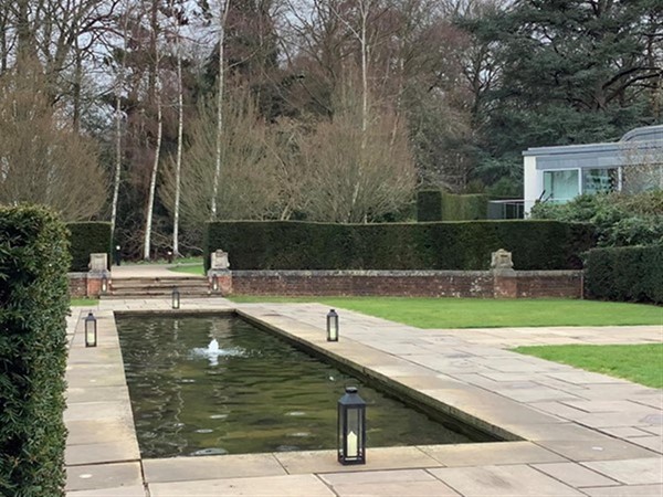 Image of a park pond