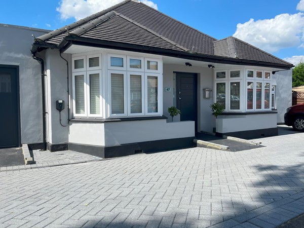 Image of the outside of AbleStay accommodation.