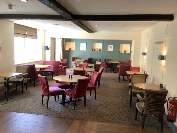 leading to another dining  area