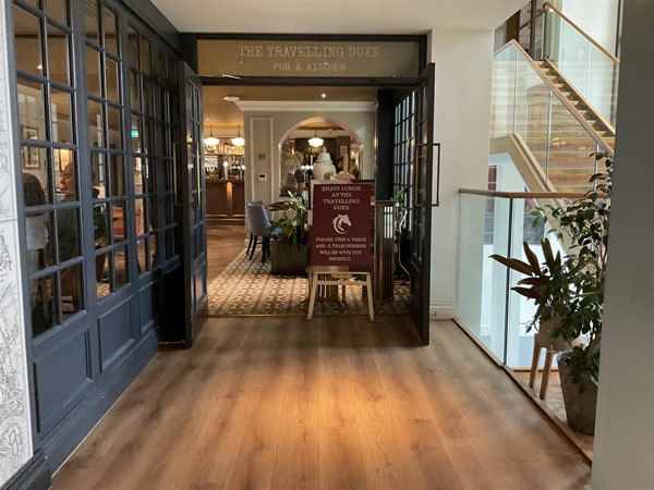 Image of a bar entrance