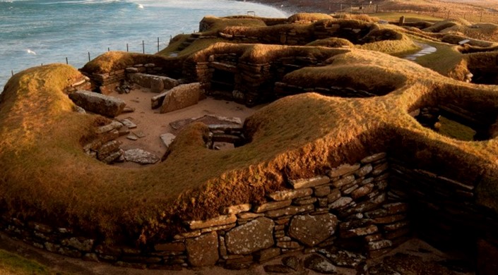 Skara Brae and Skaill House