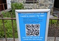 Great use of QR codes for seeing what's inside