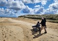 Image of people on the beach