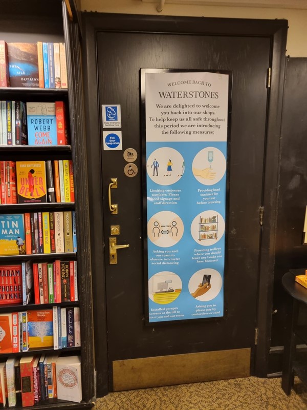 Accessible toilet door