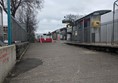 Image of ramp access to Cardiff Bay station