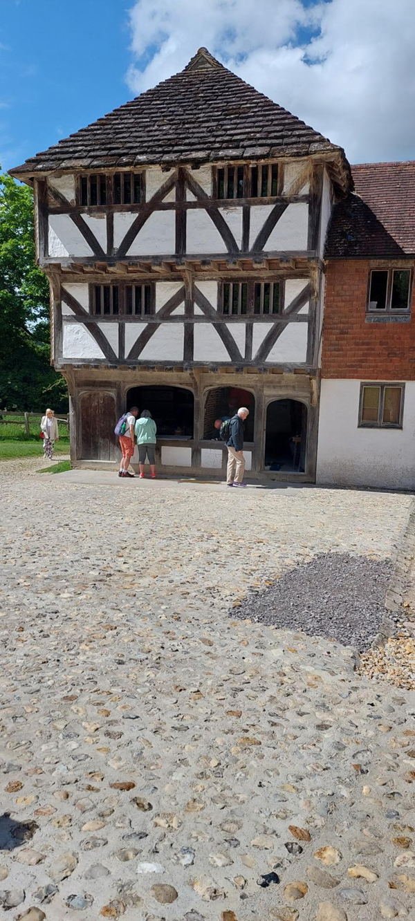 Medieval shop show rough approach