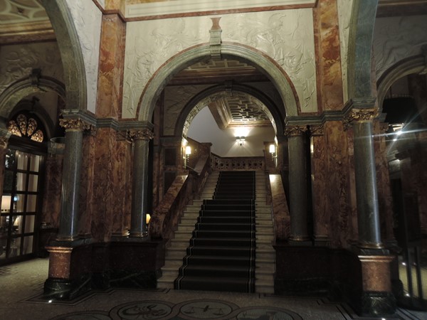 Arch and stairs