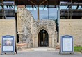 Image of step-free entrance/exit to the cathedral