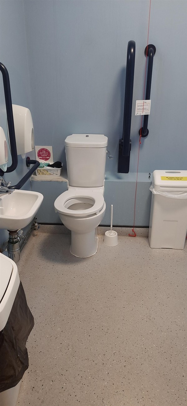 Image of an accessible toilet