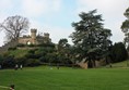 View of the castle from outside.