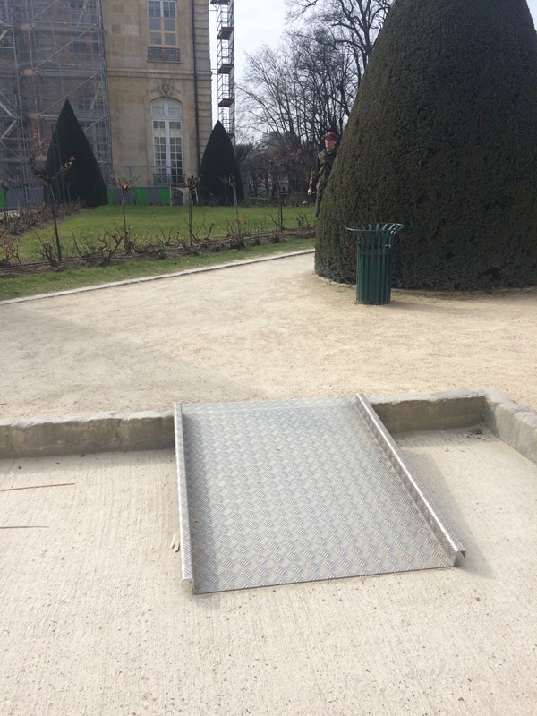 Picture of Rodin Museum - Ramp on the step