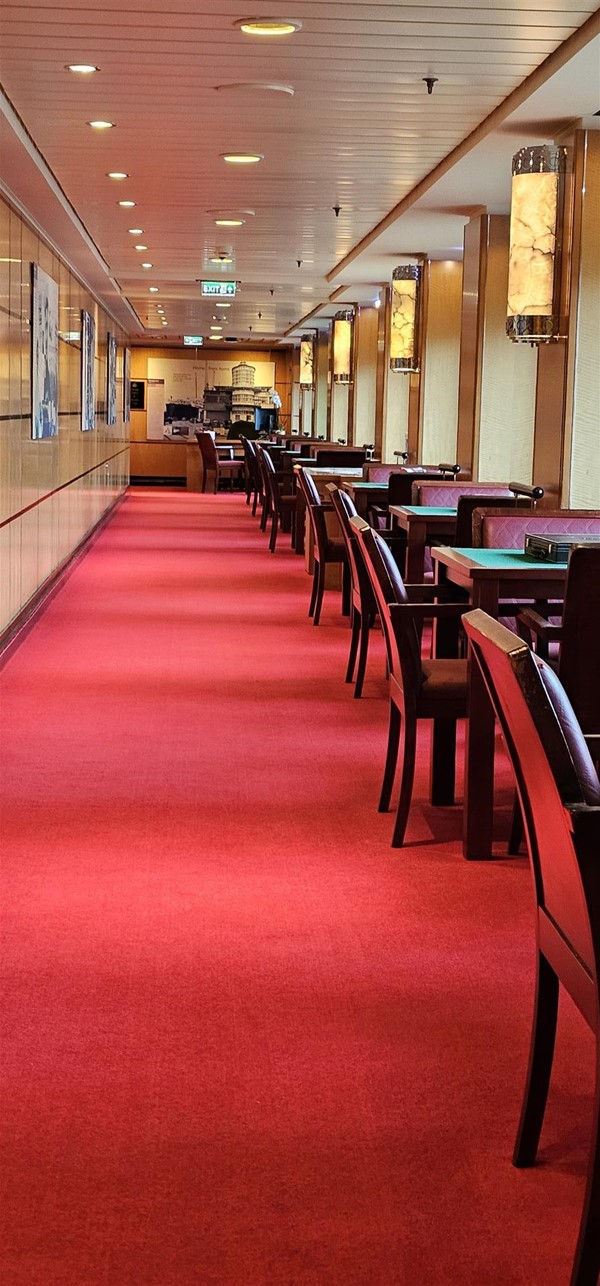 Games tables on deck 3