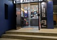 Image of entrance atop stairs
