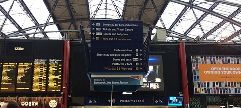 Liverpool Lime Street Railway Station