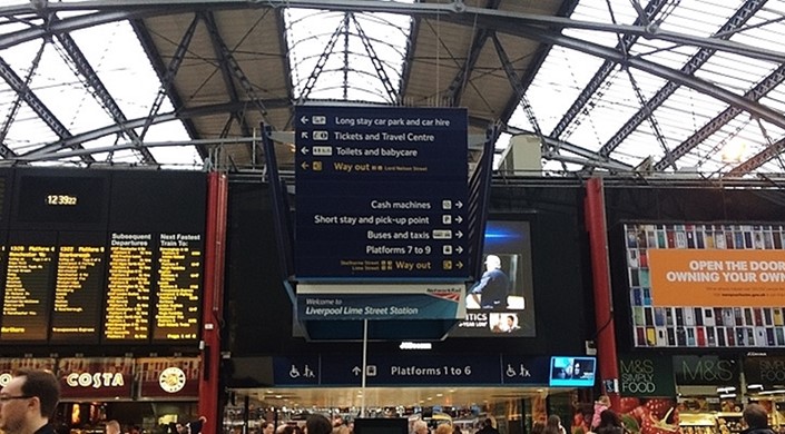 Liverpool Lime Street Railway Station