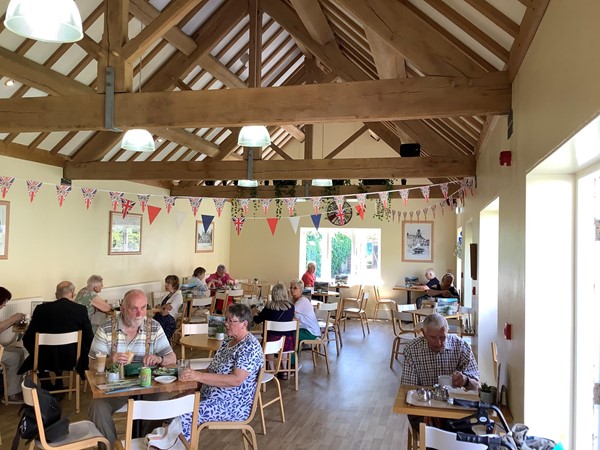 Find a seat and order your refreshments