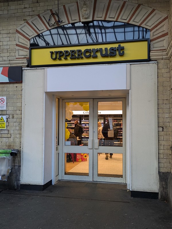 Image of doorway to UpperCrust