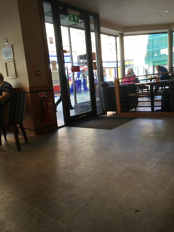 Inside cafe