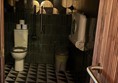 Image looking into an accessible toilet