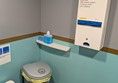 image of a bin and colostomy shelf (platform 0)