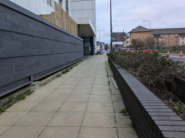 Image of a slabbed path