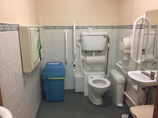 Image showing the accessible toilet.