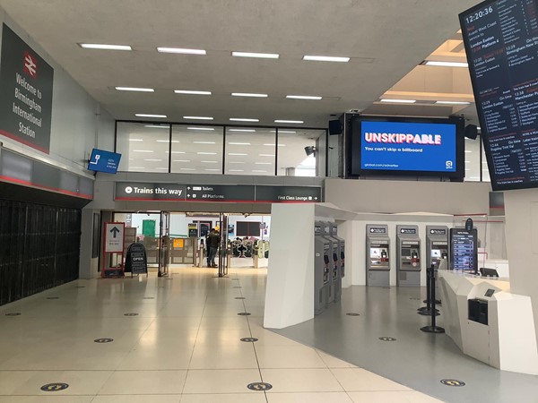 3 station platform entrance