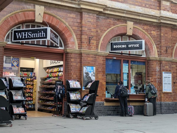 Image of WH Smith and Booking Office