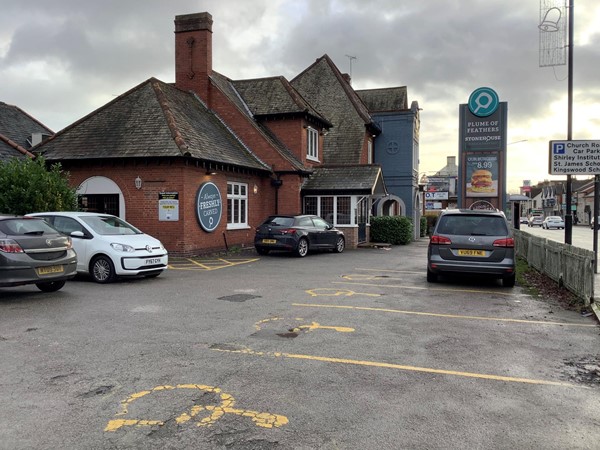 Disabled parking spaces