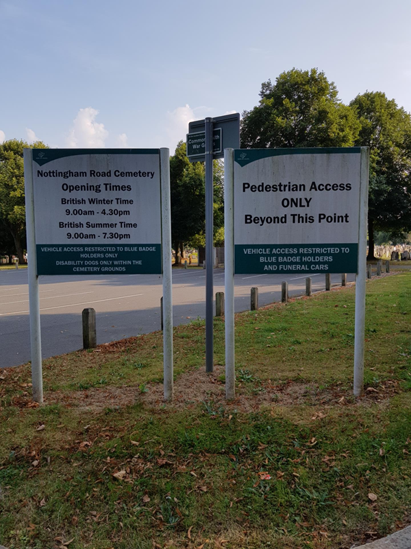 Picture of Nottingham Road Cemetery