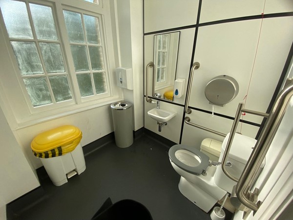 disabled toilet and baby changing