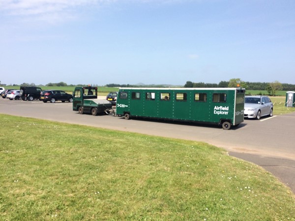 Photo of the Airfield Explorer vehicle.