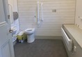 Accessible toilet in the education centre