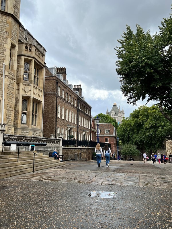 Stairs to access buildings