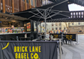 image of seating areai at Brick Lanel Bagel